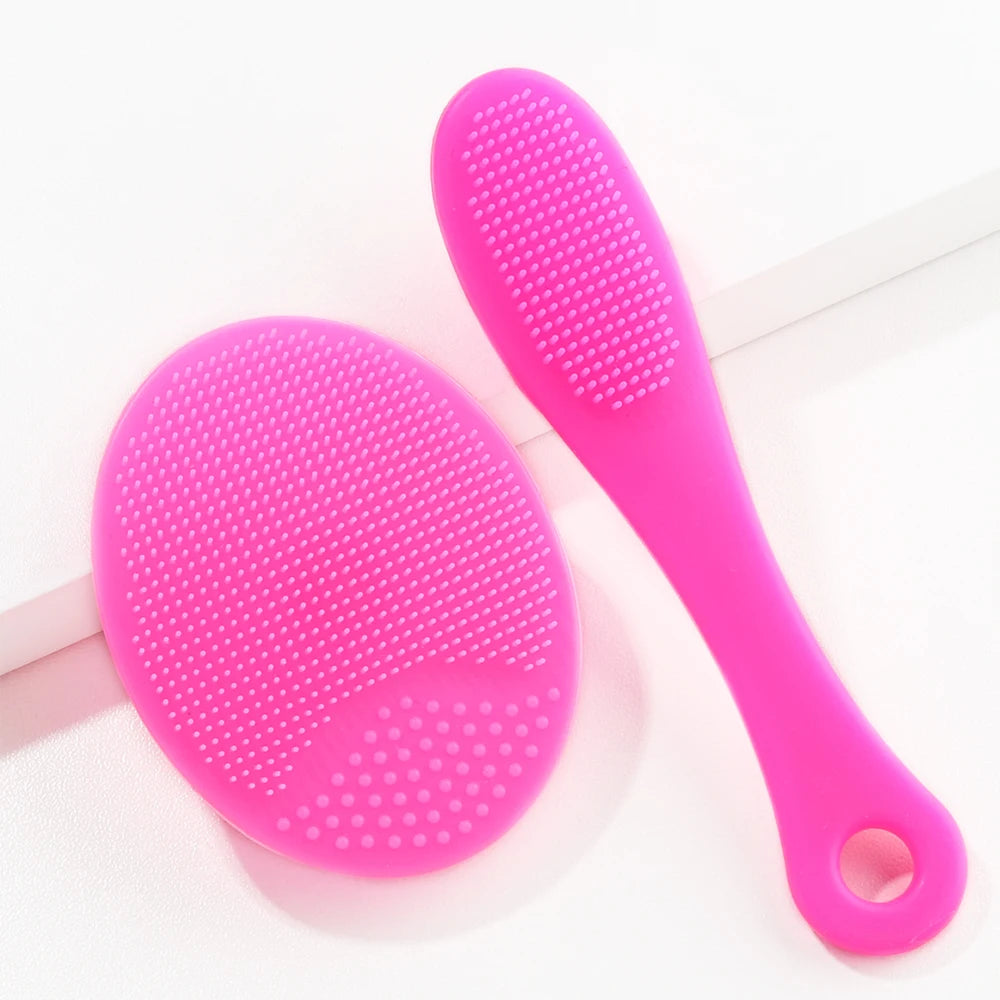 Lot de 2 brosses nettoyantes pour le visage