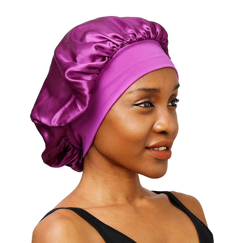 Bonnet en satin