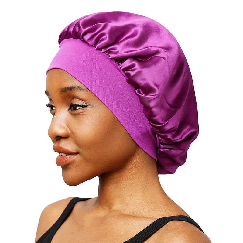 Bonnet en satin